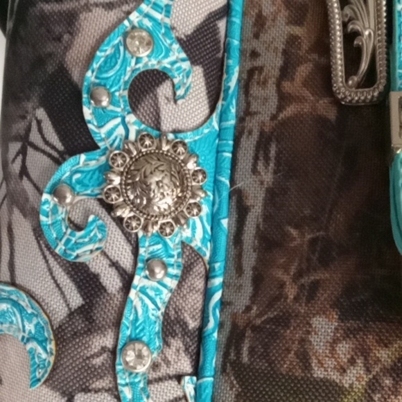 Conceal carry bling shoulderbag NWOT - Picture 3 of 8